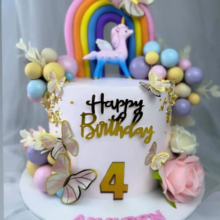 UNICORN THEME CAKE