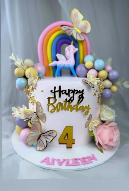 UNICORN THEME CAKE